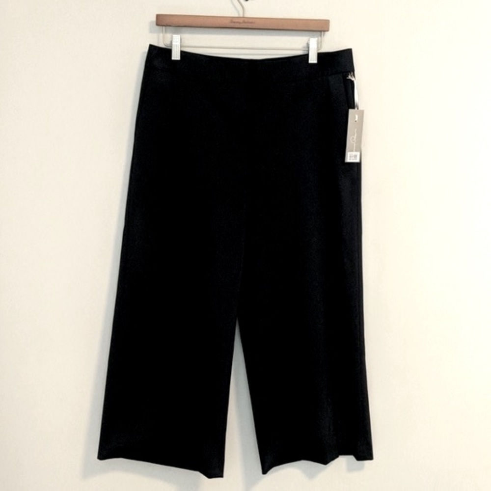 Emerson Rose crop high-rise wide leg pants